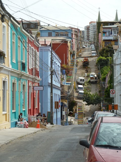 Valparaiso Straßen