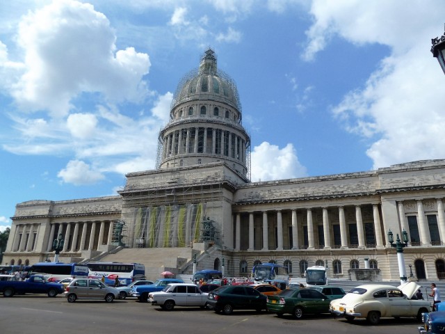 Wegen Renovierung geschlossen: das Capitolio