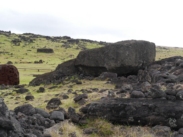 Osterinsel der letzte Moai