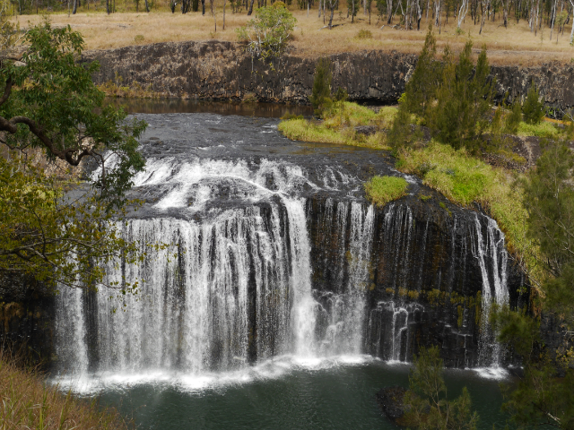 Millstream Falls, sozusagen das Iguazú Australiens