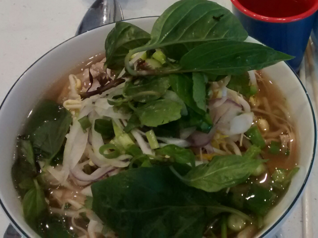 Pho, leckere vietnamesische Suppe