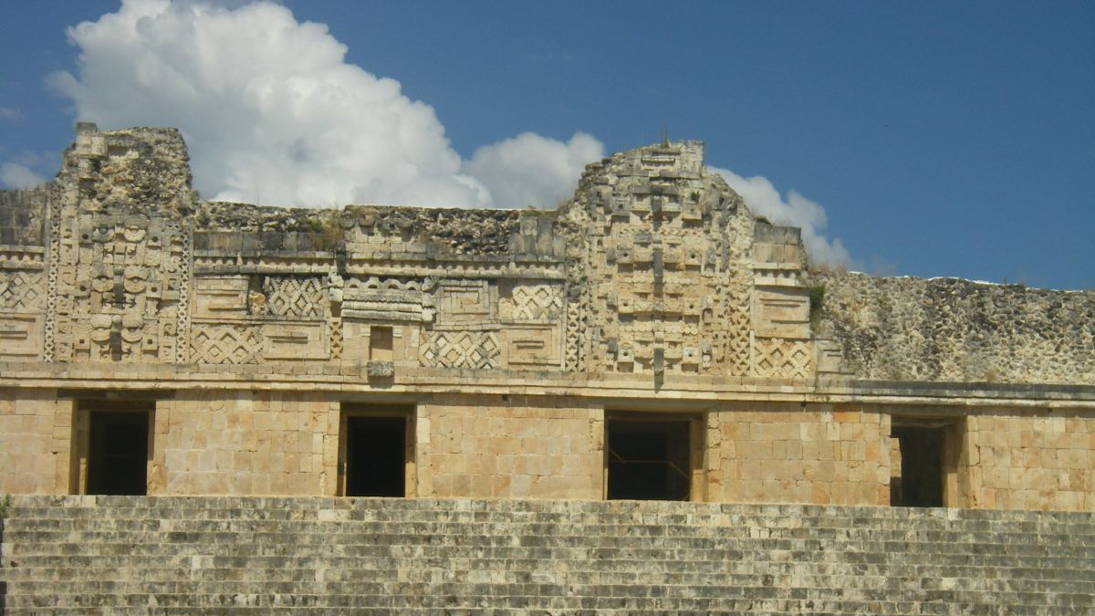 Maya-Tempel in Mexiko.