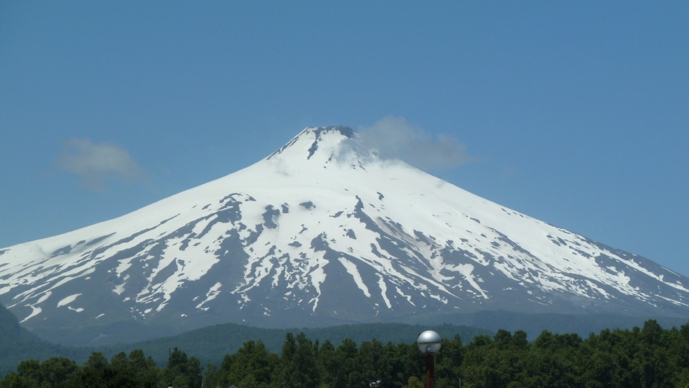 Vulkan Villarica bei Pucon