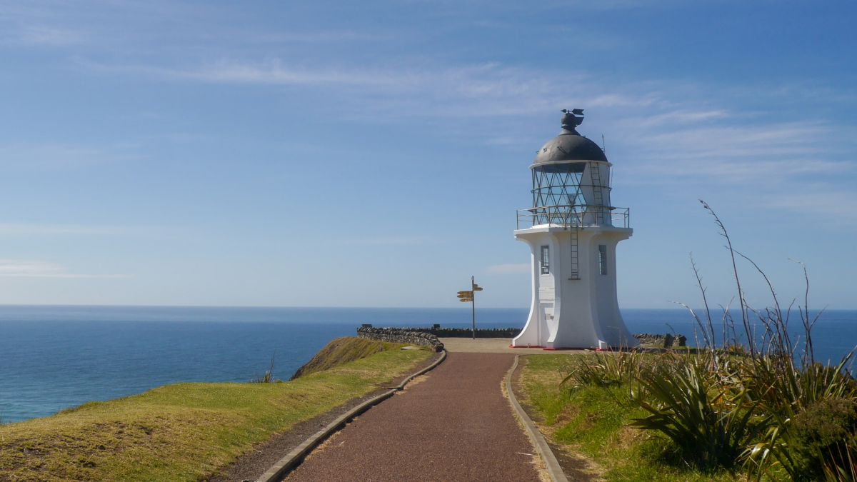 Leuchtturm auf Cape Reinga.