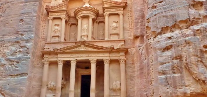 Das Schatzhaus des Pharao in Petra, Jordanien