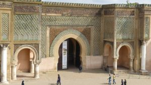 Bab al Mansour in Meknes, Marokko.
