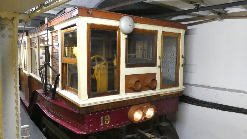 Alter U-Bahn-Wagen.