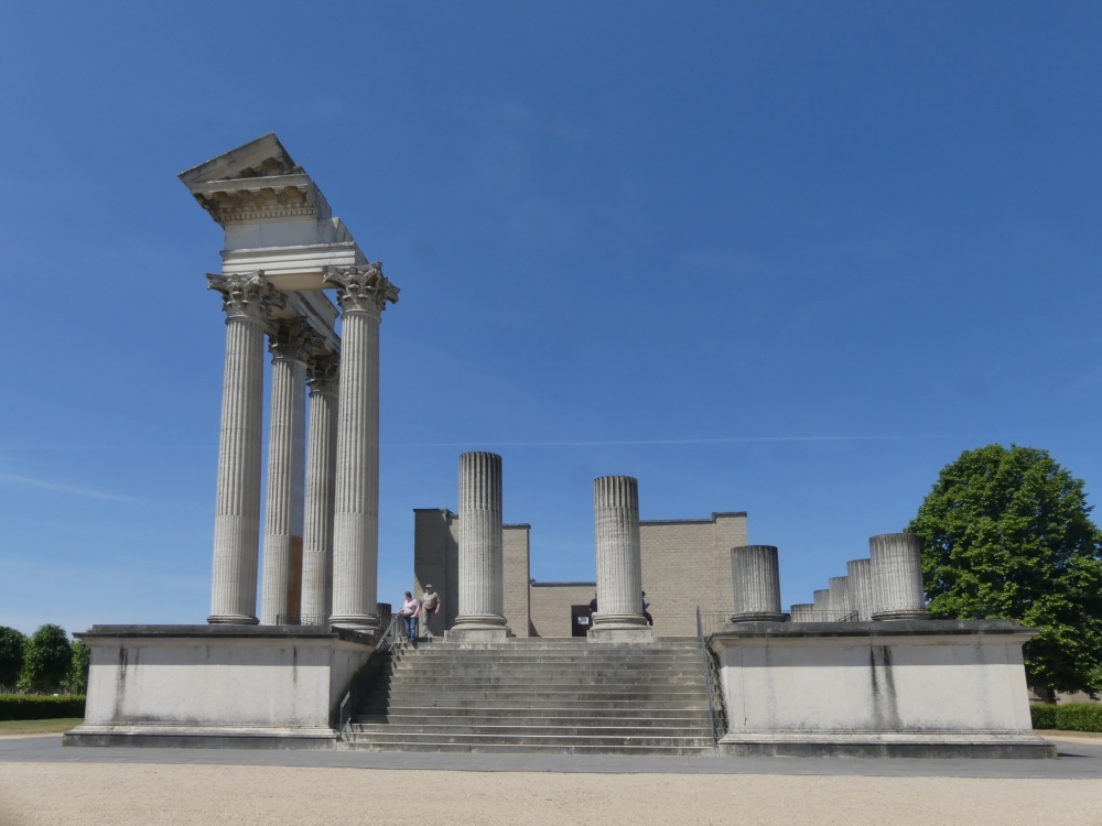 Hafentempel im Archäologischen Park Xanten.