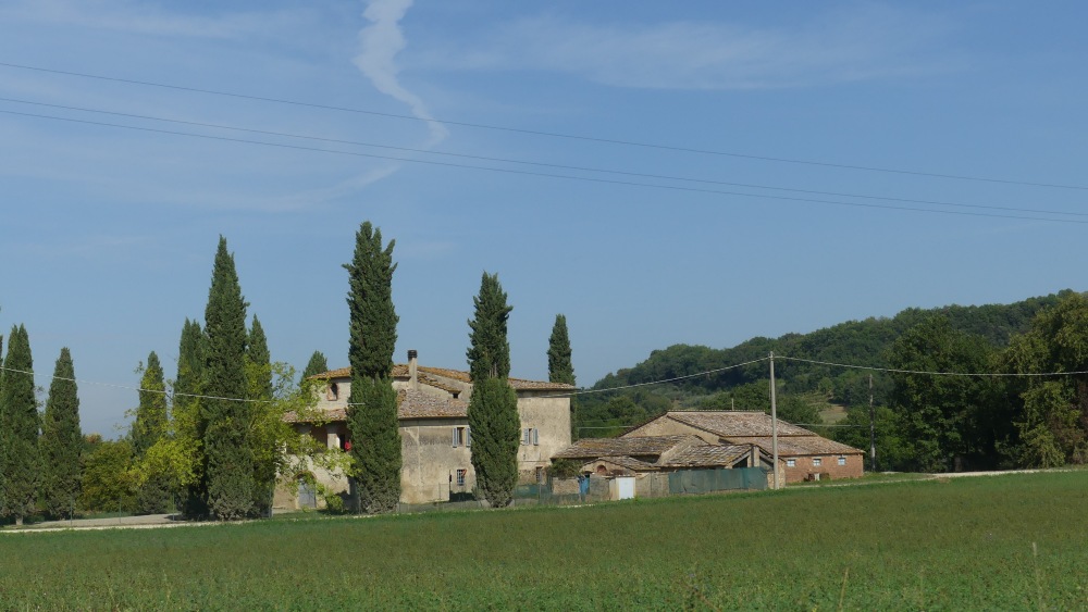 Landschaft in der Toskana.