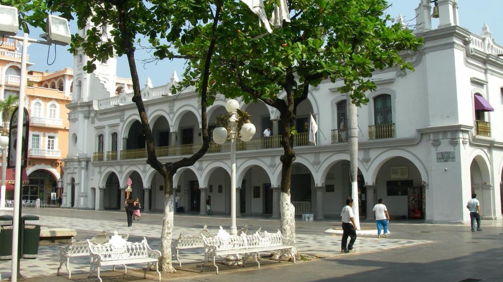 Platz in Veracruz.