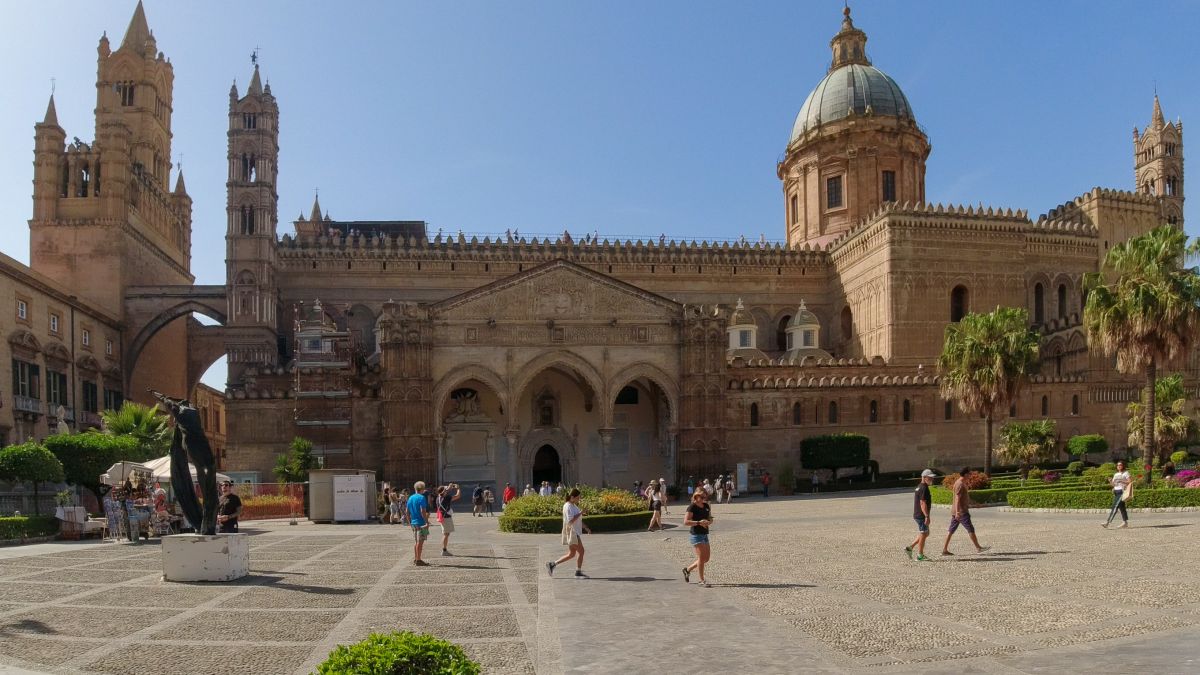 Kathedrale von Palermo, eine der Haupt-Sehenswürdigkeiten.