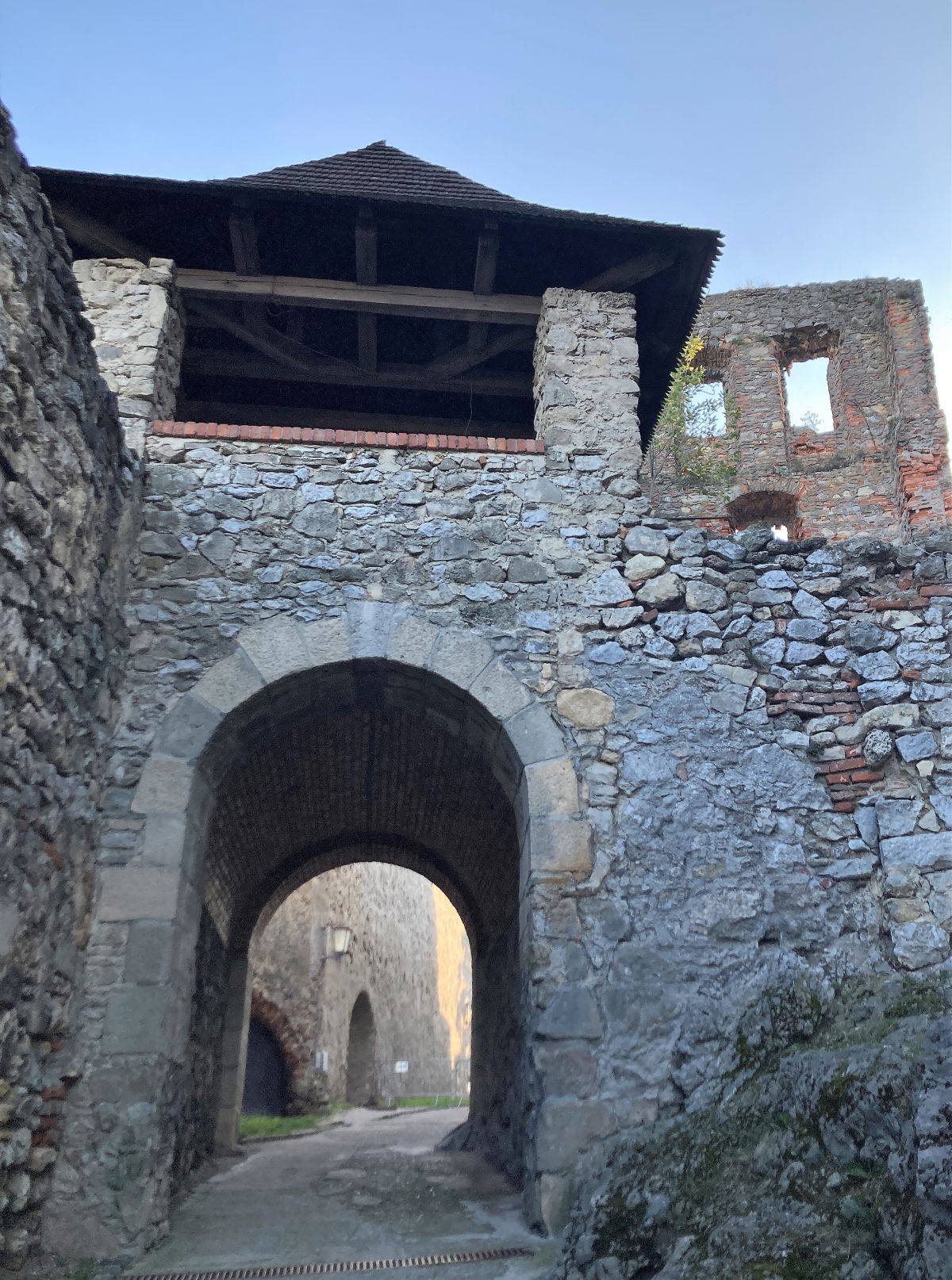 Tor auf der Burg.