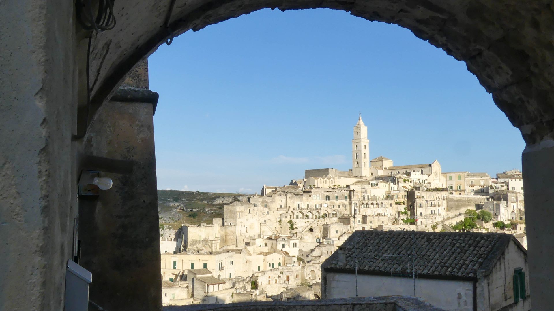 Blick auf Matera