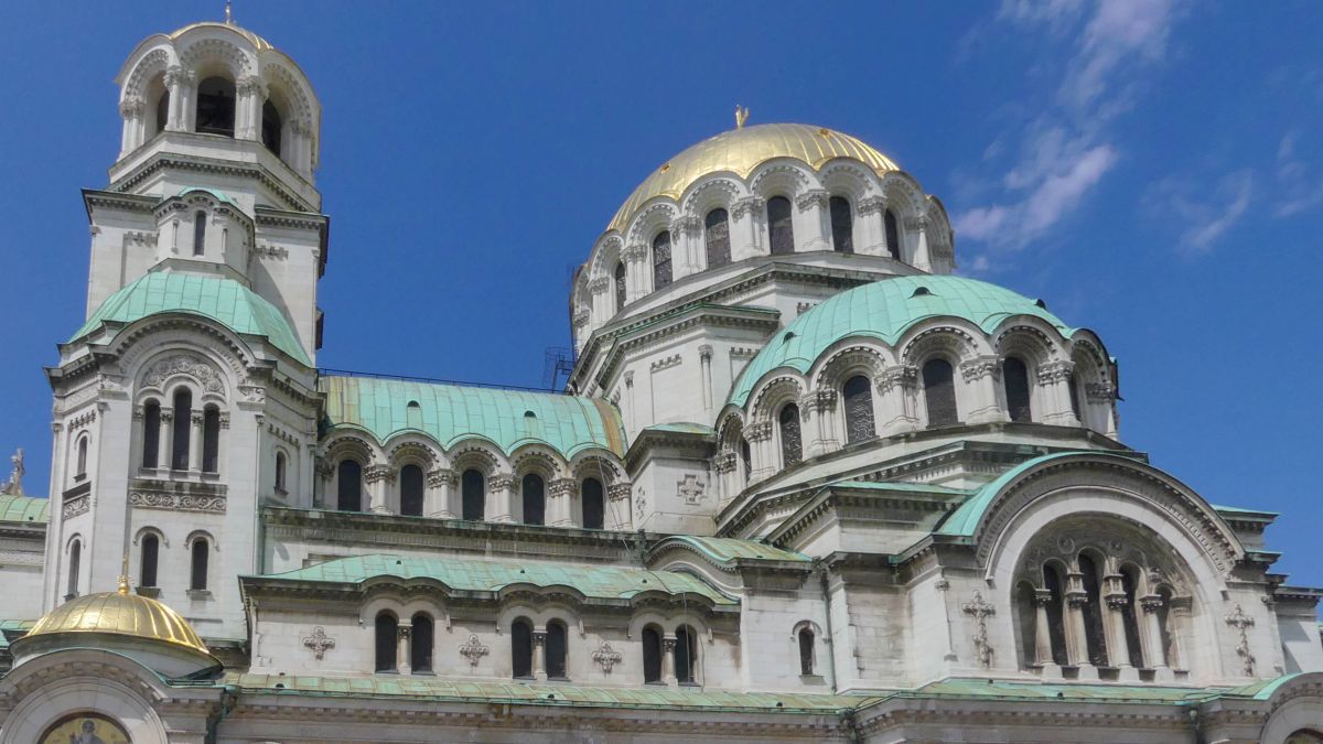 Bekannteste Sehenswürdigkeit in Sofia: die Kathedrale.