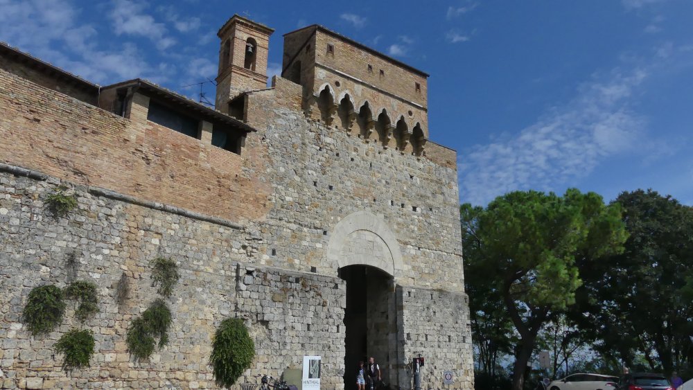 Stadttor in San Gimignano.